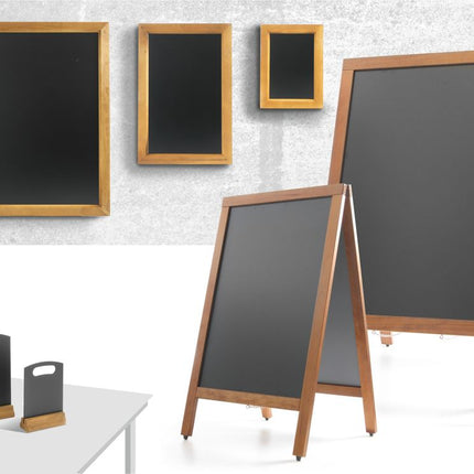 Muur krijtbord, HENDI, 400x600mm