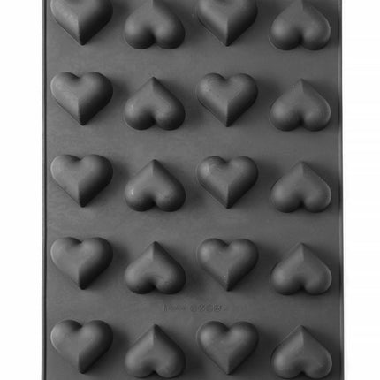Siliconen bakvorm HEART, HENDI, 570x375x(H)35mm