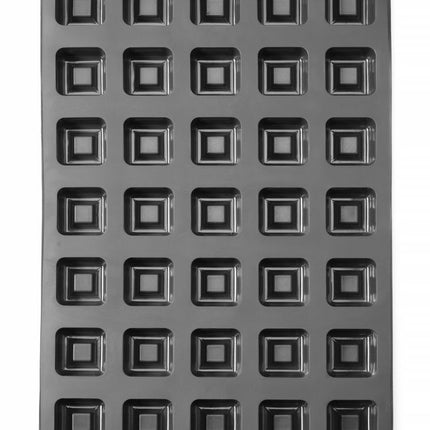 Siliconen bakvorm SQUARE, HENDI, 570x375x(H)25mm, Vierkant