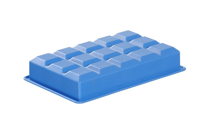 IJsblokjesvorm, BarUp, Blauw, 190x120x(H)35mm