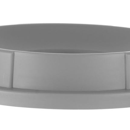 Open deksel voor ronde afvalbak, AmerBox, past op 691038, Lichtgrijs, âŒ€570x(H)135mm