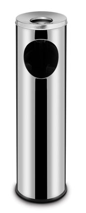 Afvalbak met asbak, HENDI, 15L, 200x(H)700mm