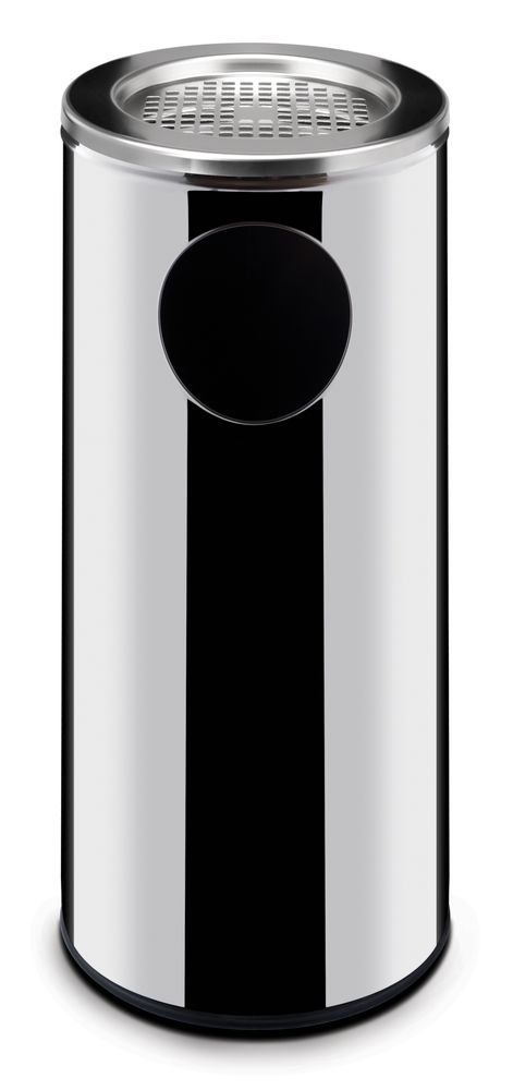 Afvalbak met asbak, HENDI, 33L, 240x(H)660mm