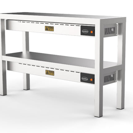 ETAGERE KERAMISCH VERWARMD 2 NIVEAUS 1400  8 HEATERS Ã€ 250W
