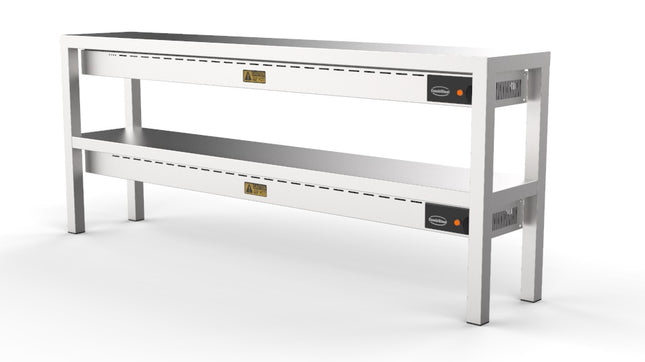 ETAGERE KERAMISCH VERWARMD 2 NIVEAUS 1800  10 HEATERS Ã€ 250W