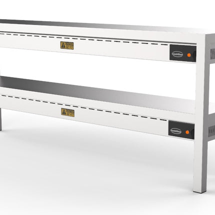 ETAGERE KERAMISCH VERWARMD 2 NIVEAUS 2000 MET 12 HEATERS Ã€ 250W