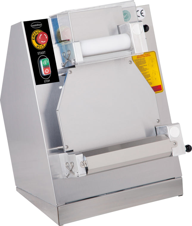 DEEGROLLER 30CM RECHT - VOLLEDIG RVS