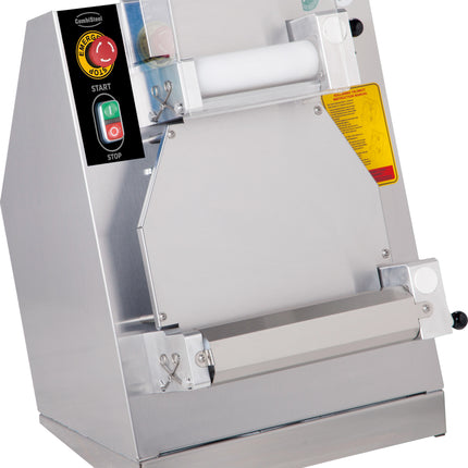 DEEGROLLER 40CM RECHT - VOLLEDIG RVS