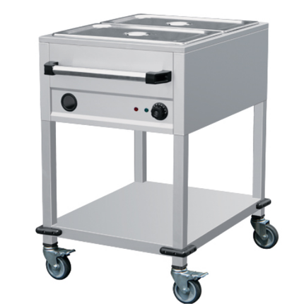 BAIN-MARIE TROLLEY 2/1