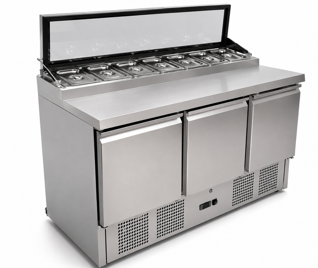 SALADETTE 3 DEUREN 7x1/4 GN PAN