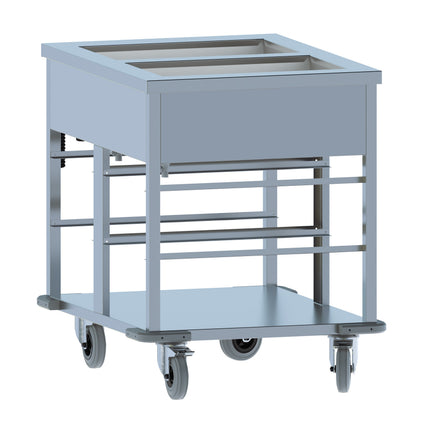 BAIN-MARIE TROLLEY 2/1