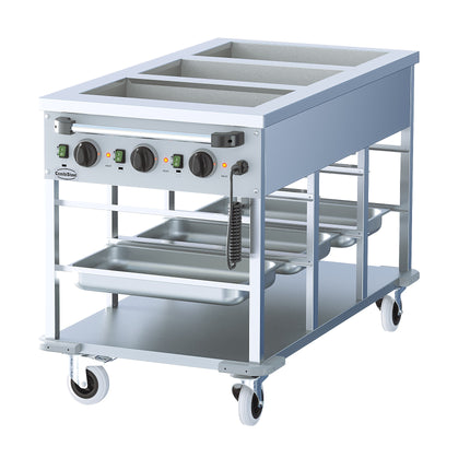 BAIN-MARIE TROLLEY 3/1