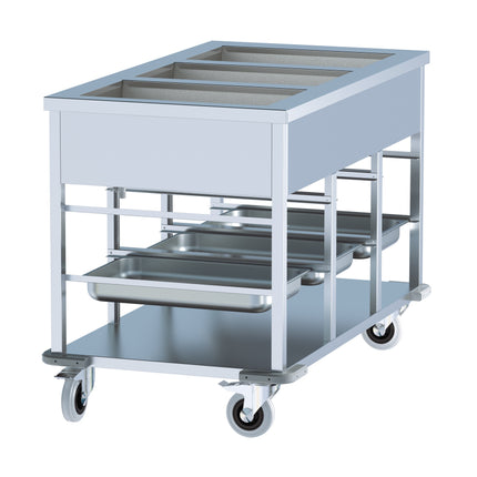 BAIN-MARIE TROLLEY 3/1