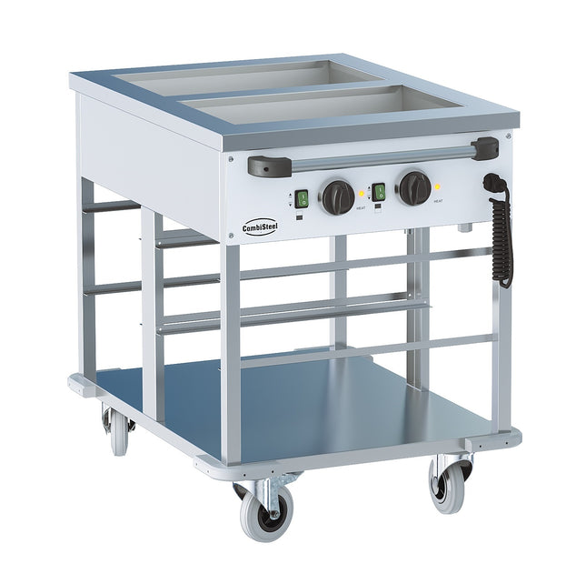 BAIN-MARIE TROLLEY 2/1