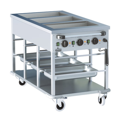 BAIN-MARIE TROLLEY 3/1