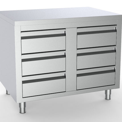 700 WERKTAFEL MET 6 LADEN 1000