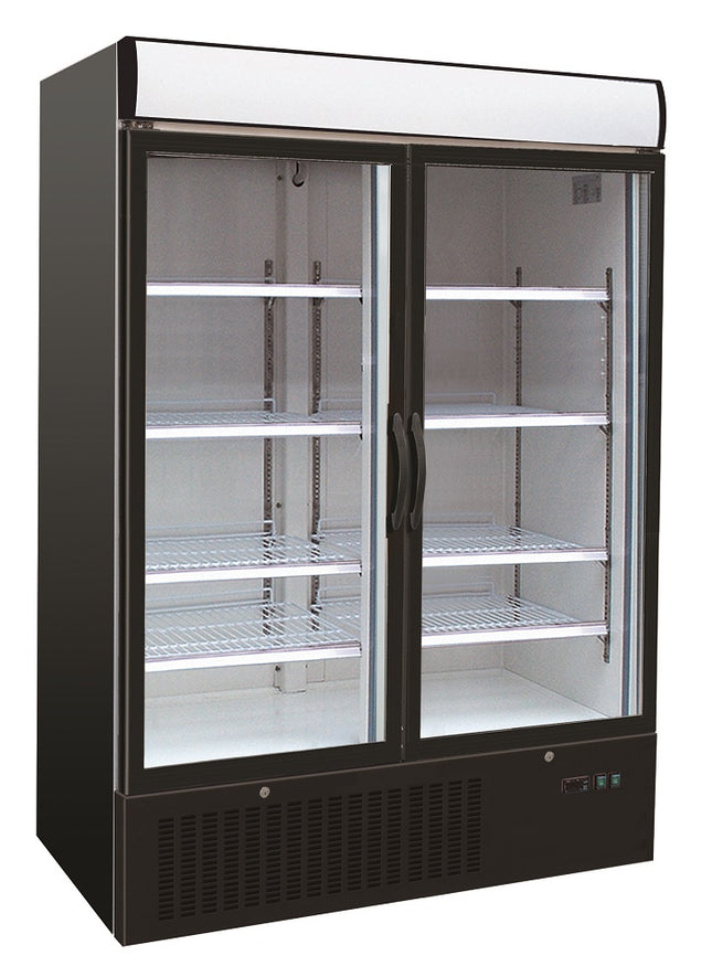 KOELKAST 2 GLASDEUREN