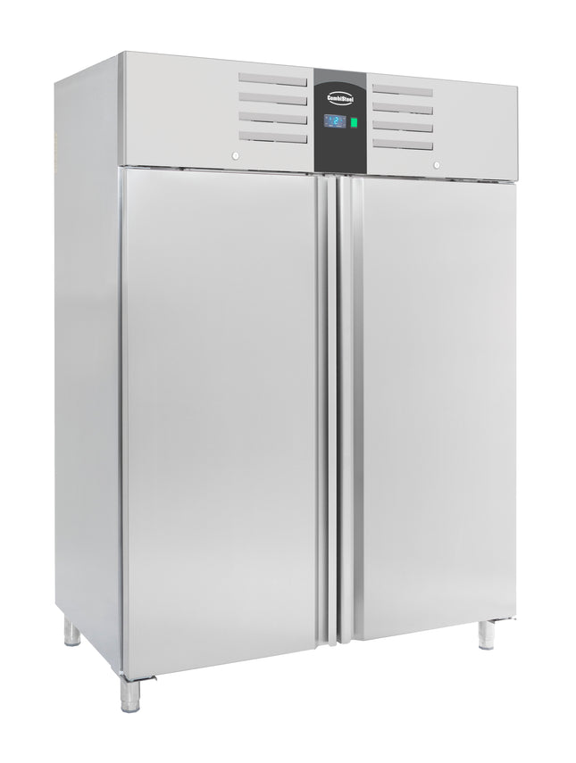KOELKAST RVS 2 DEUREN 1400L ENERGY LINE