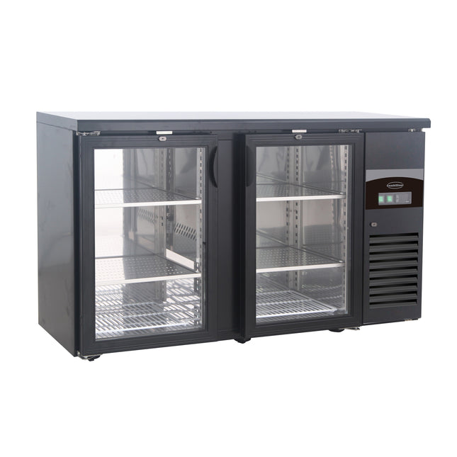 BARKOELER ZWART 2 GLASDEUREN