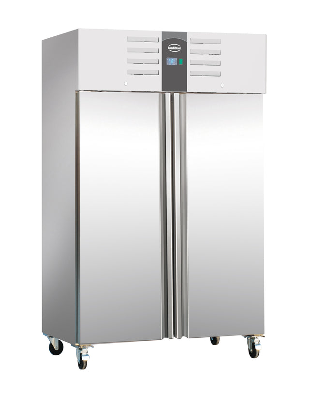 KOELKAST RVS+ALU 1200 LTR STATISCH