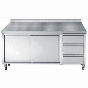 700 WERKTAFEL SCHUIFDEUREN LADEN RAND 1600