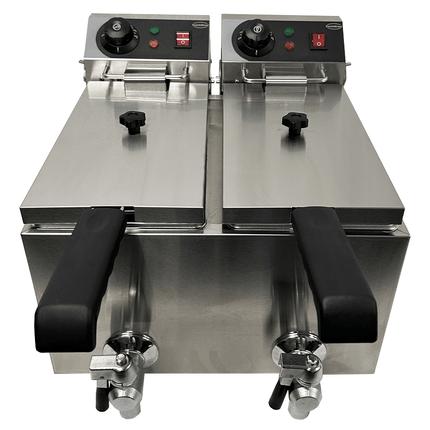 ELEKTRISCHE TAFELFRITEUSE 2X4 L