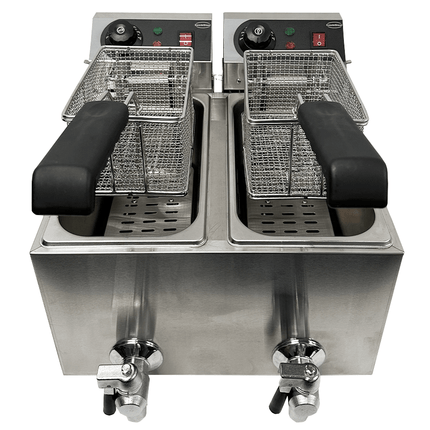 ELEKTRISCHE TAFELFRITEUSE 2X4 L