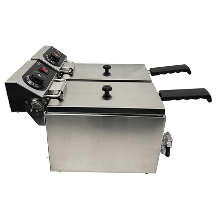 ELEKTRISCHE TAFELFRITEUSE 2X4 L