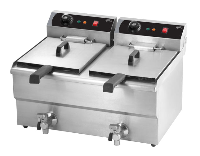 ELEKTRISCHE TAFELFRITEUSE 2X8 L