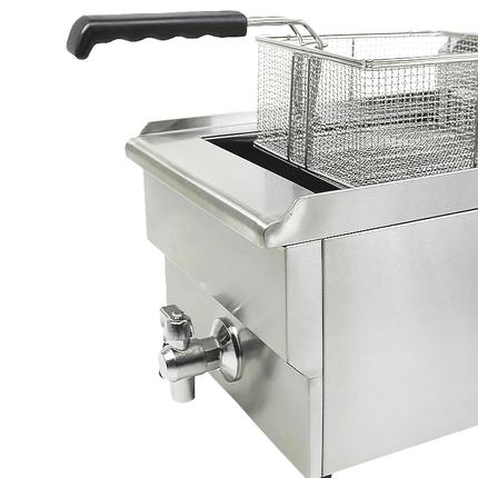 ELEKTRISCHE TAFELFRITEUSE 1X8 L