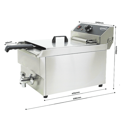 ELEKTRISCHE TAFELFRITEUSE 1X10 L