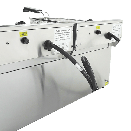 ELEKTRISCHE TAFELFRITEUSE 2X10 L