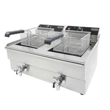 ELEKTRISCHE TAFELFRITEUSE 2X10 L