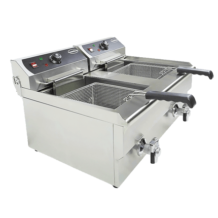 ELEKTRISCHE TAFELFRITEUSE 2X10 L