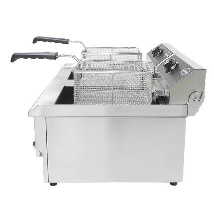 ELEKTRISCHE TAFELFRITEUSE 2X10 L