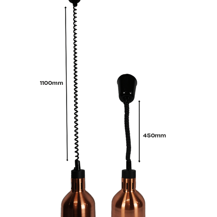 CS WARMHOUDLAMP CH-01 BRONS