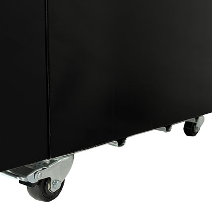KOELKAST GLASDEUR FCU-370 BL