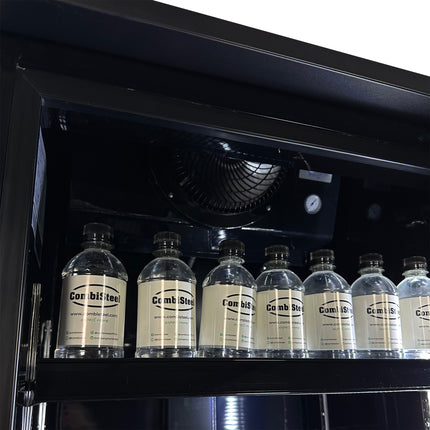 KOELKAST GLASDEUR FCU-370 BL