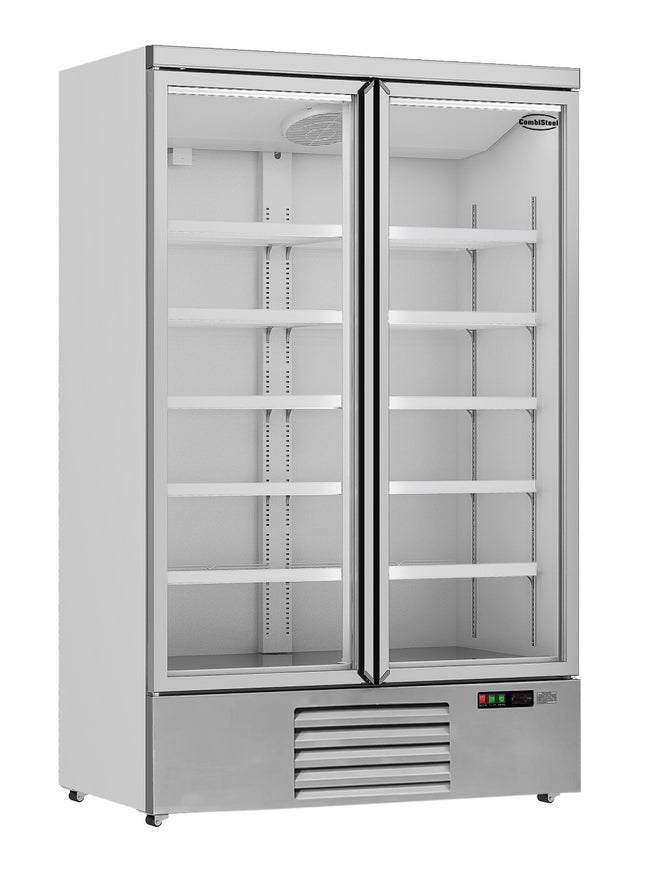 KOELKAST 2 GLASDEUREN JDE-1000R