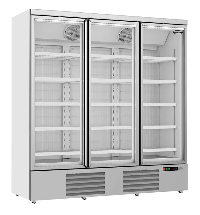 VRIESKAST 3 GLASDEUREN JDE-1530F
**Let op, er is sprake van een hogere inschakelstroom waardoor een automaat met C karakteristiek noodzakelijk is.**