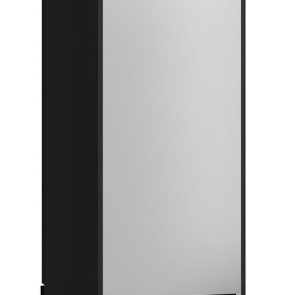 VRIESKAST 1 GLASDEUR ZWART JDE-600F BL