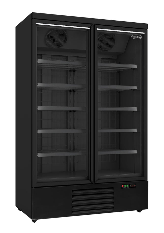 VRIESKAST 2 GLASDEUREN ZWART JDE-1000F BL
**Let op, er is sprake van een hogere inschakelstroom waardoor een automaat met C karakteristiek noodzakelijk is.**