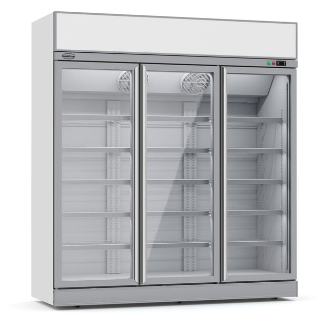 VRIESKAST 3 GLASDEUREN INS-1530F
**Let op, er is sprake van een hogere inschakelstroom waardoor een automaat met C karakteristiek noodzakelijk is.**