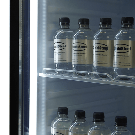 KOELKAST 1 GLASDEUR PIB-360R