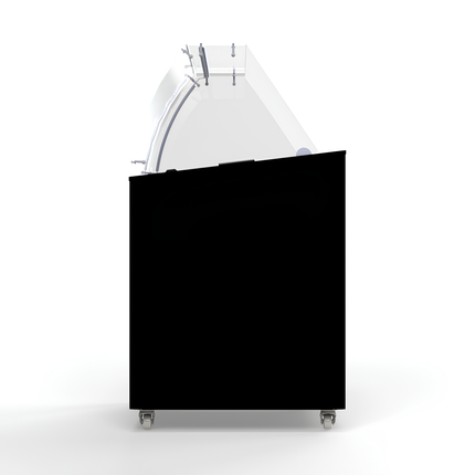 SCHEPIJSVITRINE CORSICA ZWART 6X5 LTR
