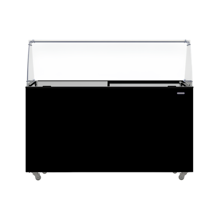 SCHEPIJSVITRINE TENERIFE ZWART 10X5 LTR