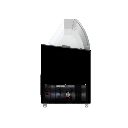 SCHEPIJSVITRINE TENERIFE ZWART 10X5 LTR