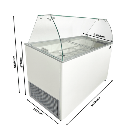 SCHEPIJSVITRINE TENERIFE 10X5 LTR