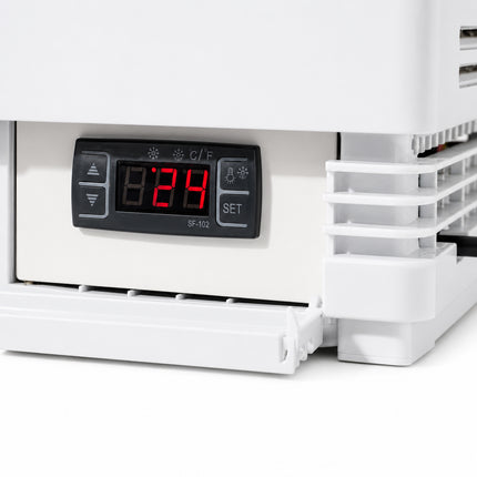 KOELVITRINE 68L WIT