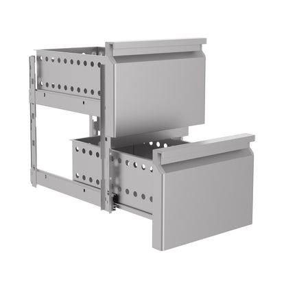 LADENBLOK GN SERIE TBV COMBISTEEL KOELWERKBANKEN
Combisteel geeft geen garantie op het inbouwen van een ladeblok